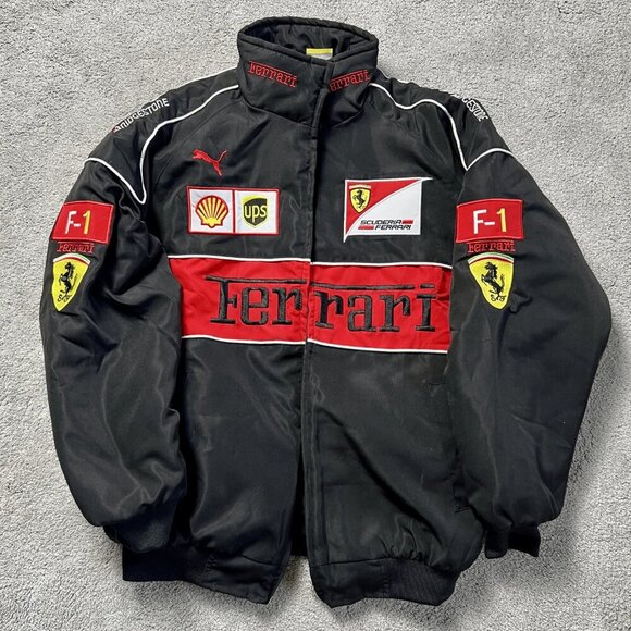 Ferrari Jackets & Blazers - Ferrari F1 Racing Jacket Unisex BNWT Red and Black Insulated Embroidered Logo